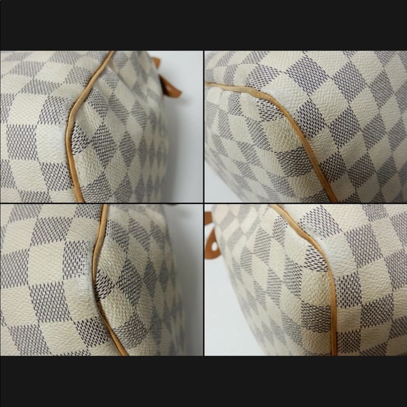 AUTHENTIC LOUIS VUITTON SPEEDY 30 LOCK PRELOVED - Picture 10 of 12